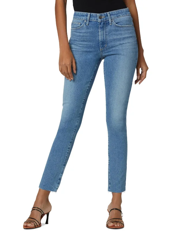 Weekend Specials to Cherish Womens Denim Mid Rise Straight Leg Jeans