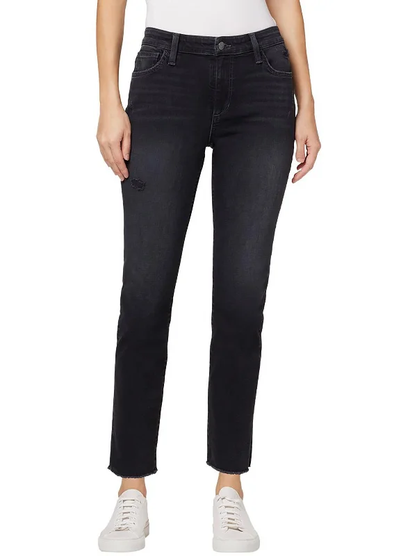 Weekend Specials to Snag The Tomboy Womens Raw Hem Distressed Slim Jeans