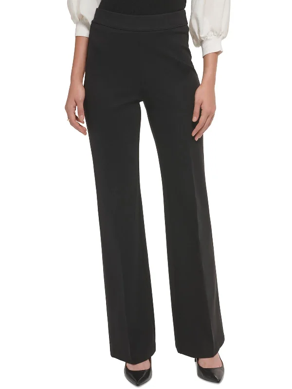 Weekend Deals That Wow Womens Logo High Rise Wide Leg Pants