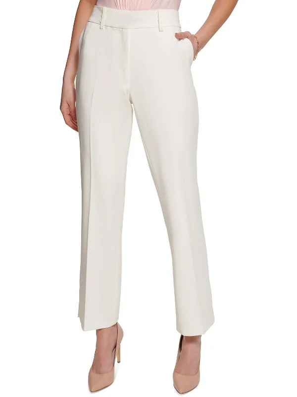 Flash Sale Womens Side Slit Bootcut Dress Pants