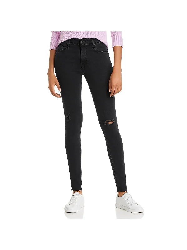 Final Offer Farrah Womens Denim High Rise Skinny Jeans