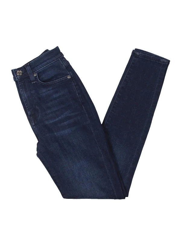 Savings Spectacular Gwenevere Womens High Waist Dark Wash Ankle Jeans