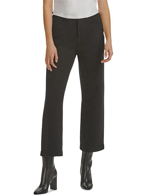 Bonus Savings Womens Ponte Cropped Ankle Pants