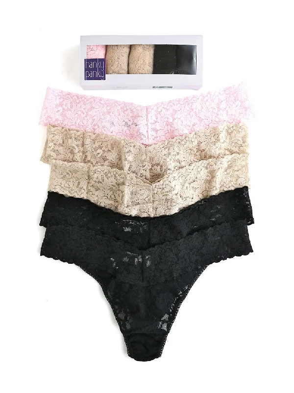 Mega Deal 5 Pack Original Rise Thongs