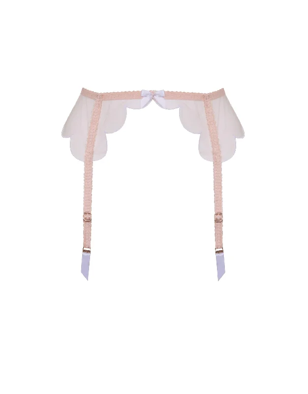 Lorna Suspender (Sand/White)