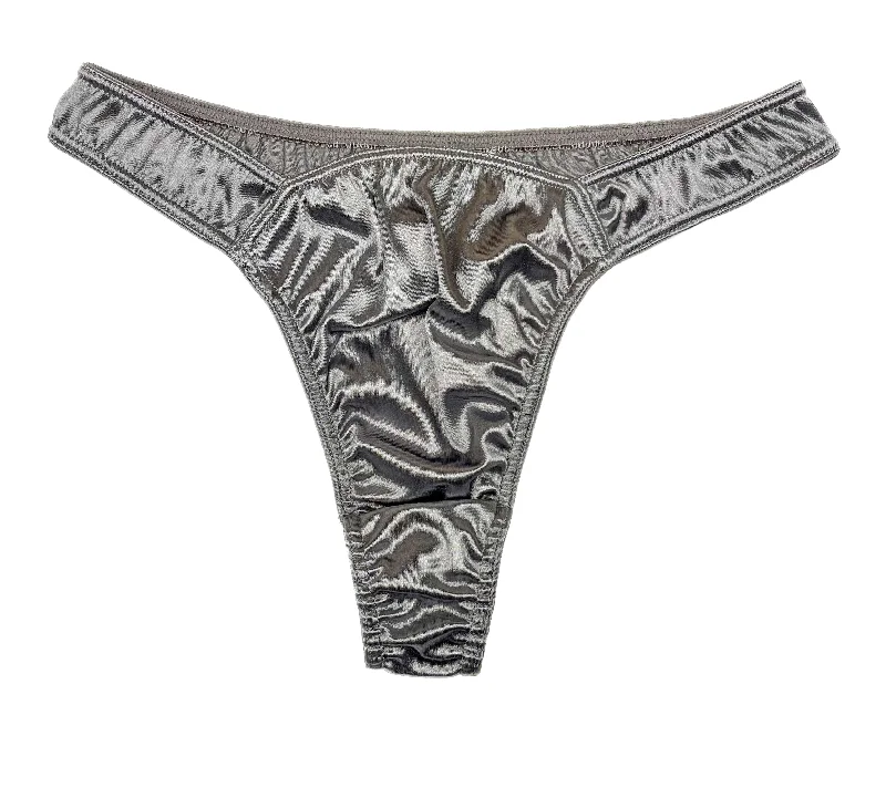 Super Discount Arch Satin Thong