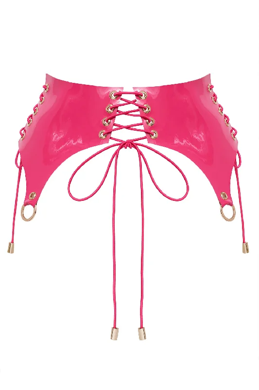 New Arrival Armory Fuchsia corset belt by Secret Room