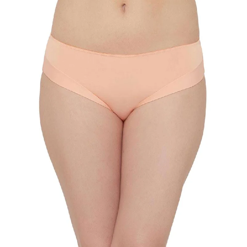 Aura Low Waist Medium Coverage Everyday Wear Hipster Panty - Orange