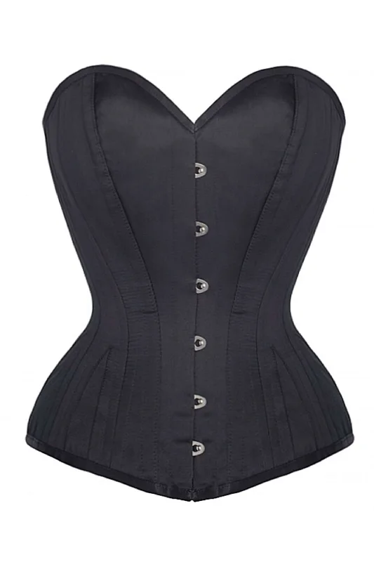 Cash Savings Black Waist Training Overbust Corset
