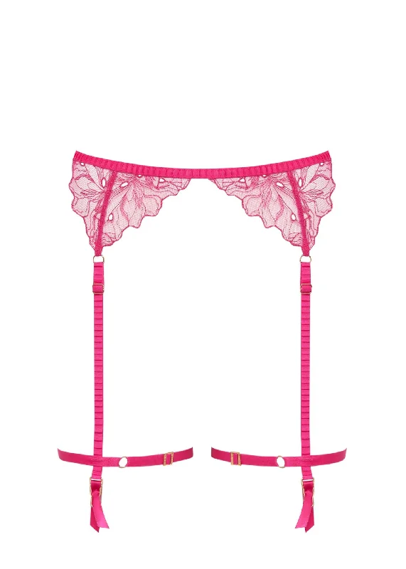 Astra Thigh Harness Suspender (Fuchsia Pink)