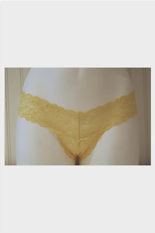 Today's Special Chloe Lace Thong | Marigold