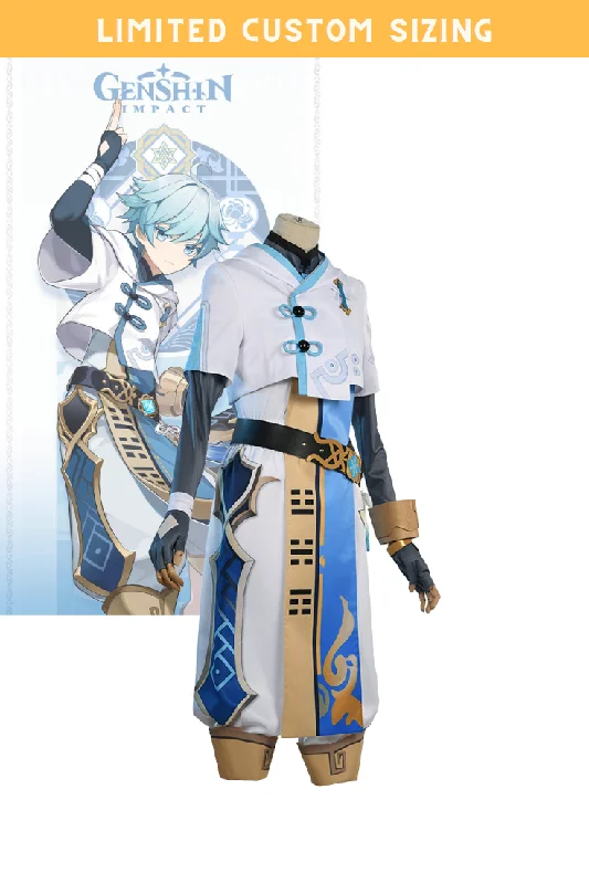 Genshin Impact Chongyun Limited Custom Sizing Cosplay Costume