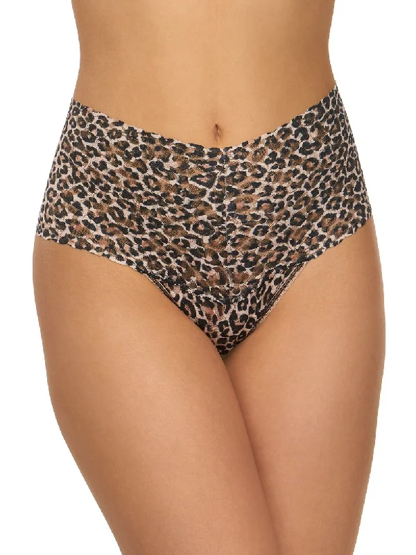Savings Bonanza Classic Leopard *Plus Size* Retro Thong