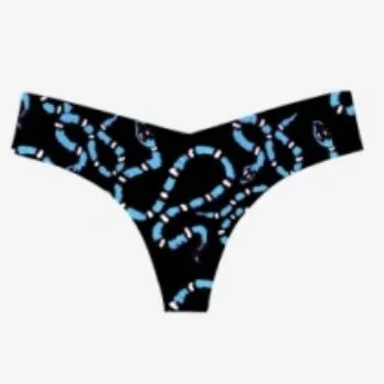 Weekend-Only Price Drops Commando Classic Mid-Rise Thong in Slither CT02