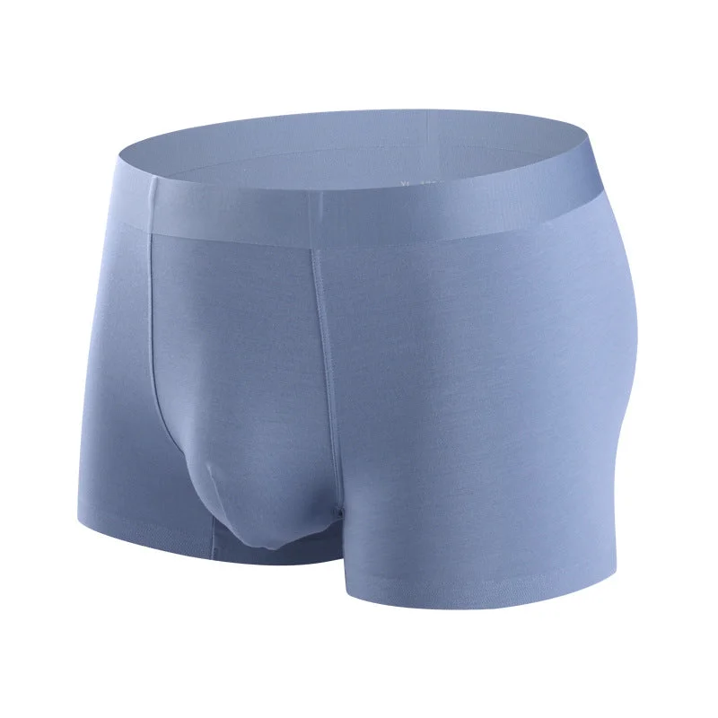 Weekend Savings Bonanza Comfy Plain Modal Boxer Briefs Cozy Underwear for Men