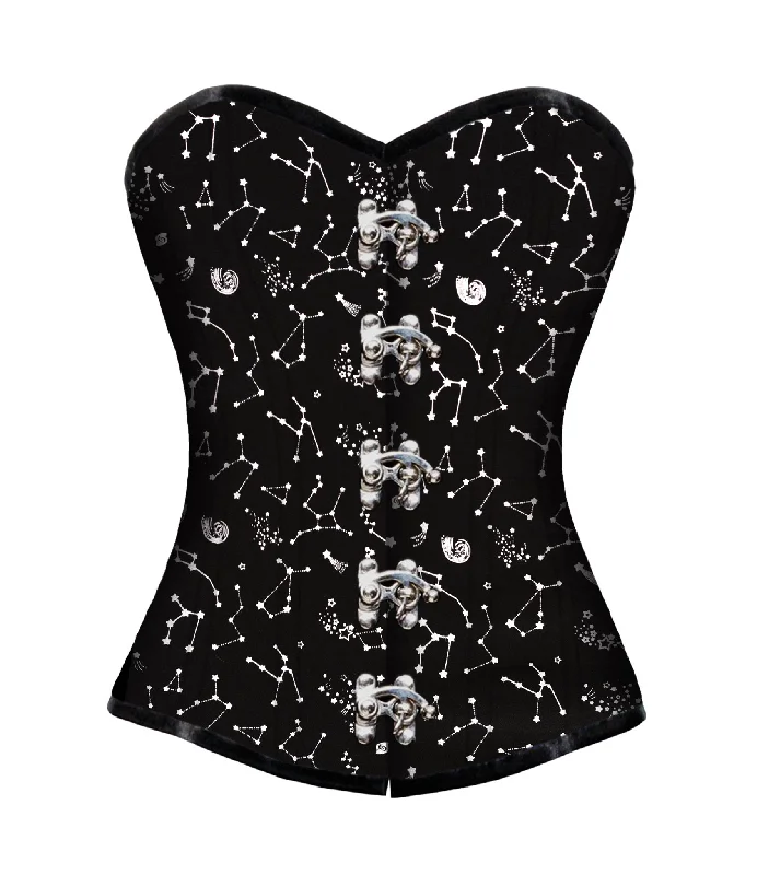 Half Price Constellation Cotton Authentic Overbust Corset