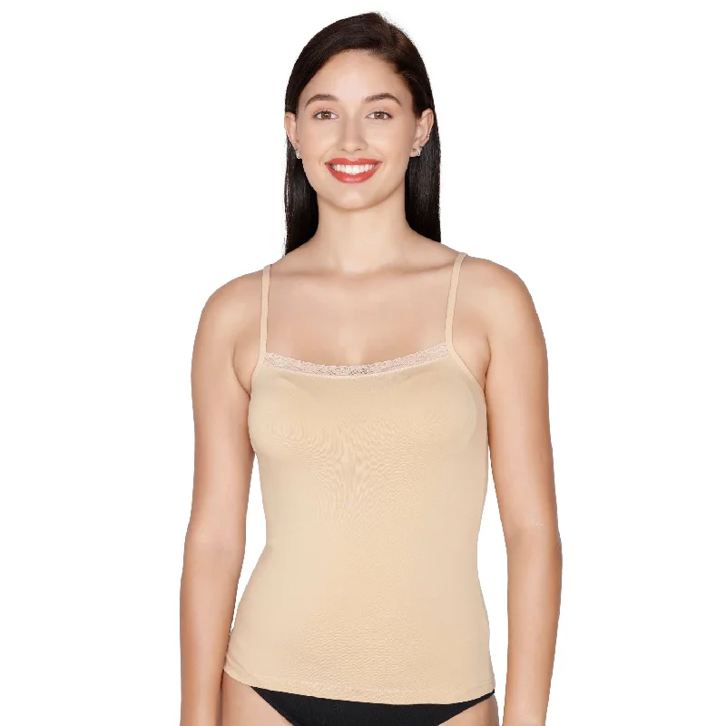 Steals and Deals JSC-804 Spaghetti Camisole-Skin