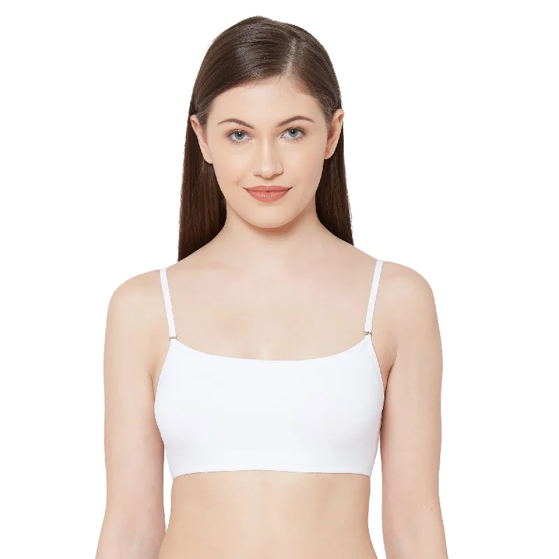 Weekend Offers That Shine JSC-826 Spaghetti Camisole-White