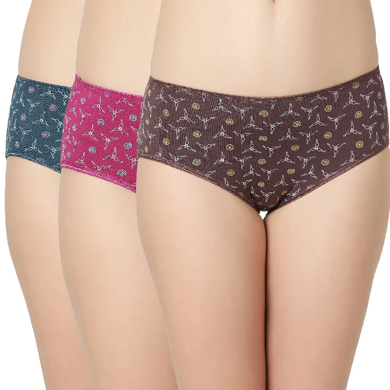 Clearance Items Cotton Printed Hipster Panties-6927