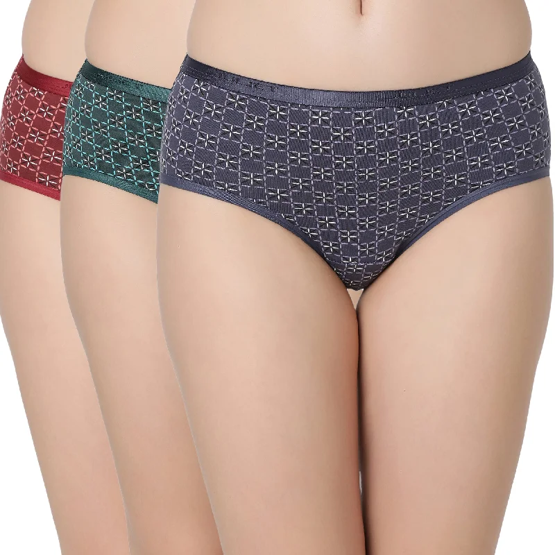 New Arrival Cotton Printed Hipster Panties-6897