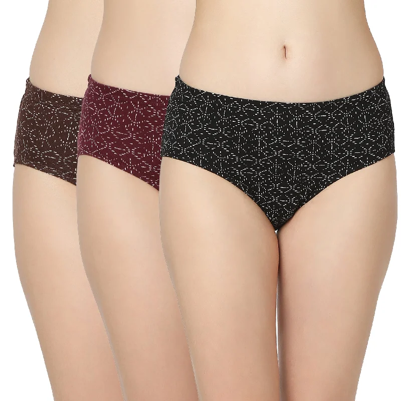 Great Bargains Cotton Printed Hipster Panties-6966