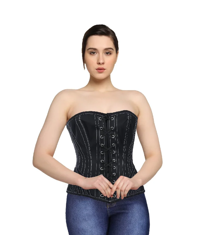 Dove & Midnight Overbust Corset