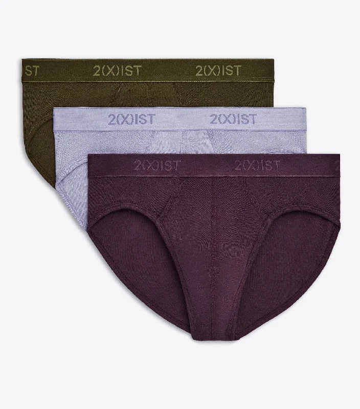 Bargain Blast Essential Cotton No-Show Brief 3-Pack