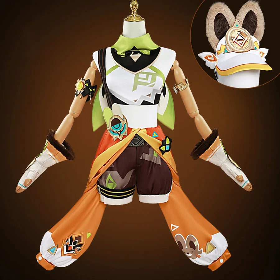 Steal Deal Genshin Impact Kachina Cosplay Costume C09213  B