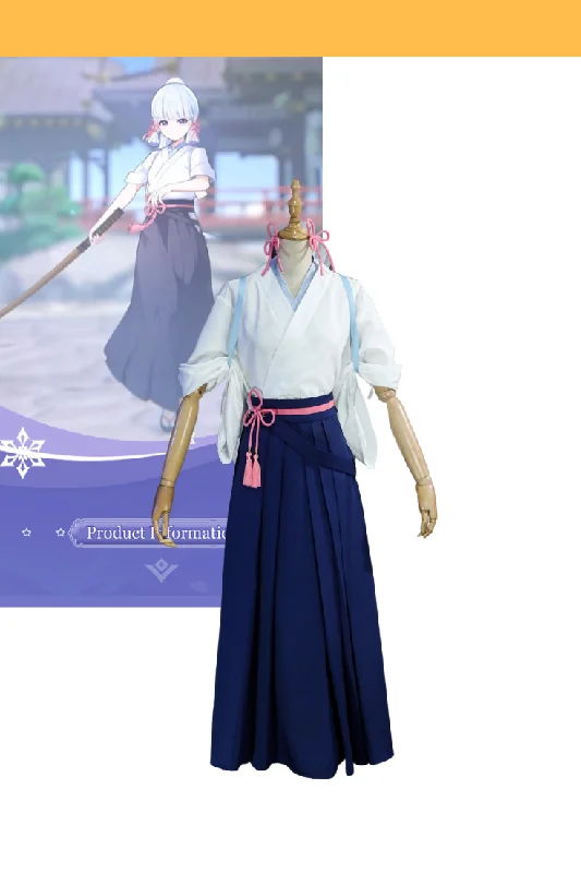 Genshin Impact Kamisato Ayaka Kendo Uniform Cosplay Costume