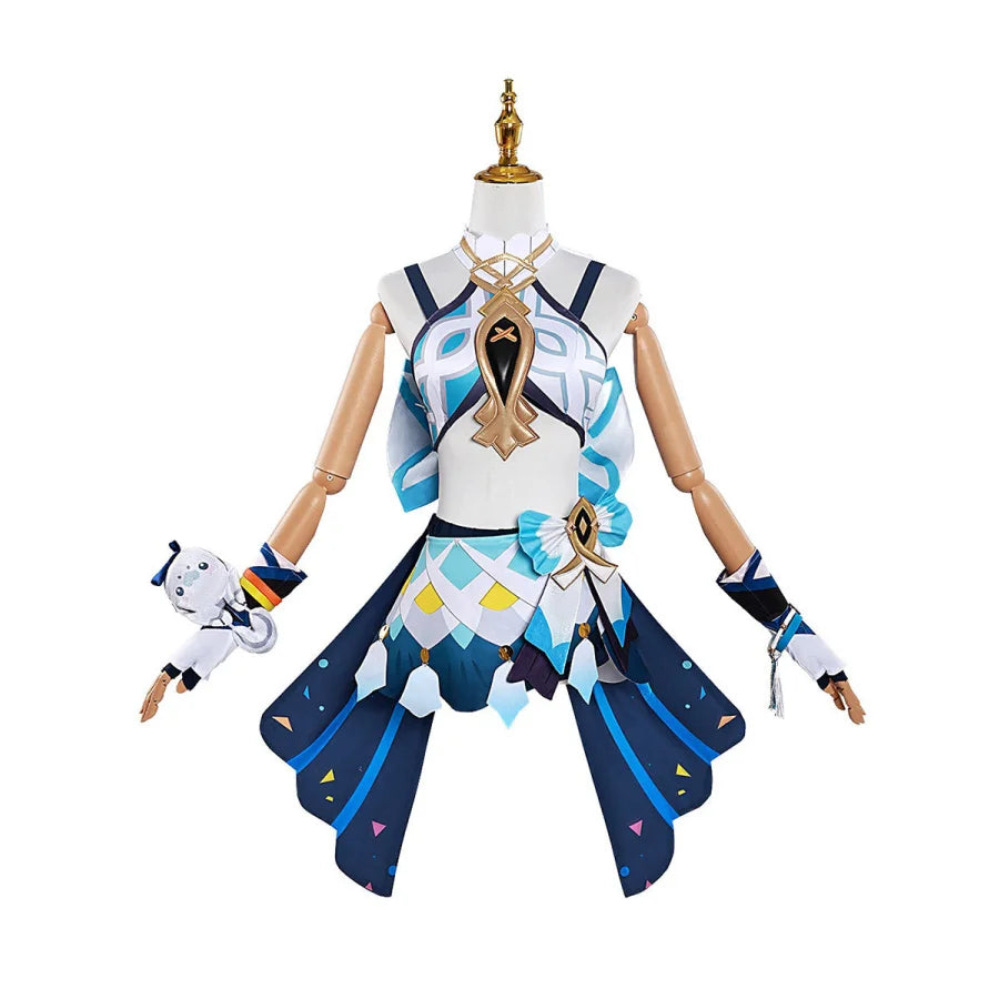 Genshin Impact Mualani Cosplay Costume C09176 B