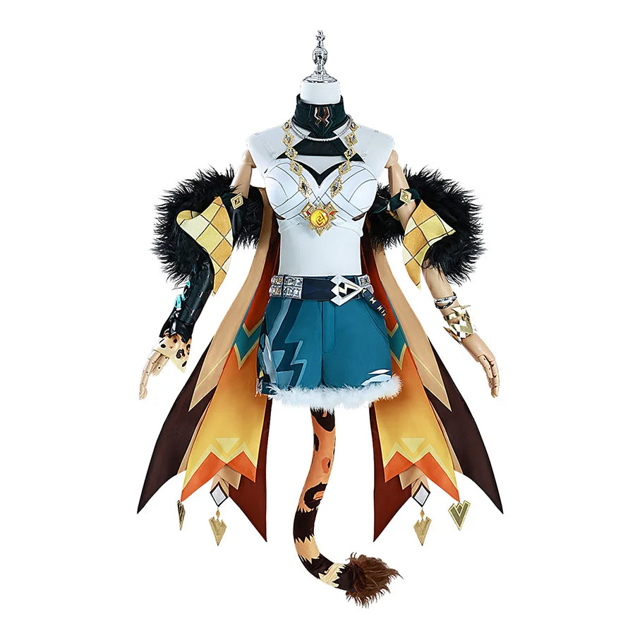 Stock Up Genshin Impact Xilonen Cosplay Costume C09214 B