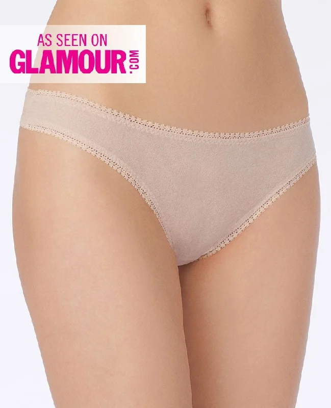 Weekend Deals You Can't Resist Gossamer Mesh Hip-G Thong | Champagne