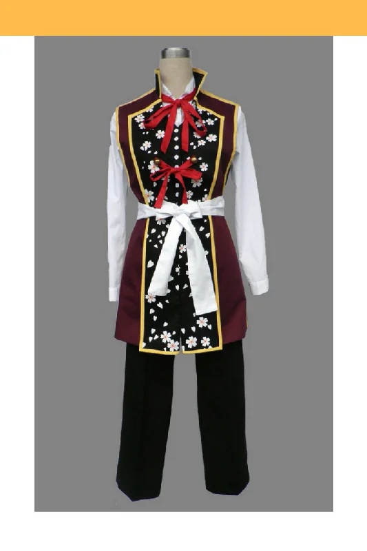 Extra Savings Hakuoki Chizuru Yukimura Floral Cosplay Costume