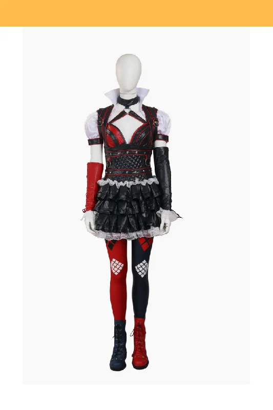 Quick Sale Harley Quinn Arkham Knight Cosplay Costume