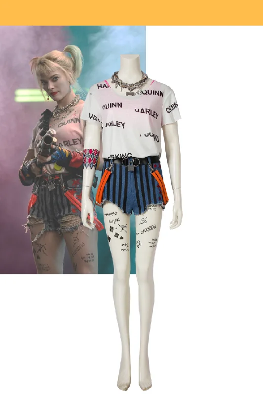 Savings Galore Harley Quinn Birds of Prey Poster Version Cosplay Costume