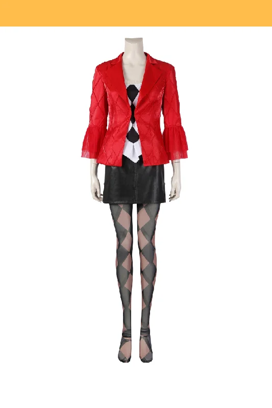 Stock Clearance Harley Quinn Joker Folie à Deux Red Cosplay Costume