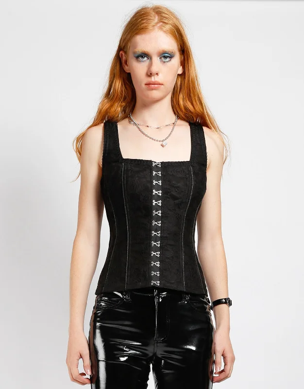 Weekend Discounts to Delight Hook Eye Corset