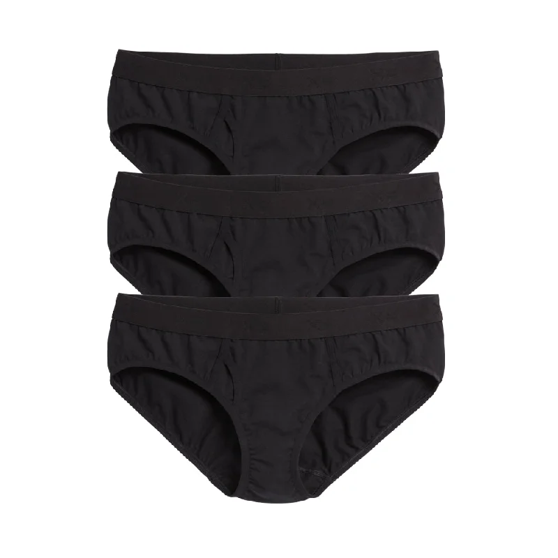 Crazy Deal Iconic Briefs 3-Pack  - X= Black