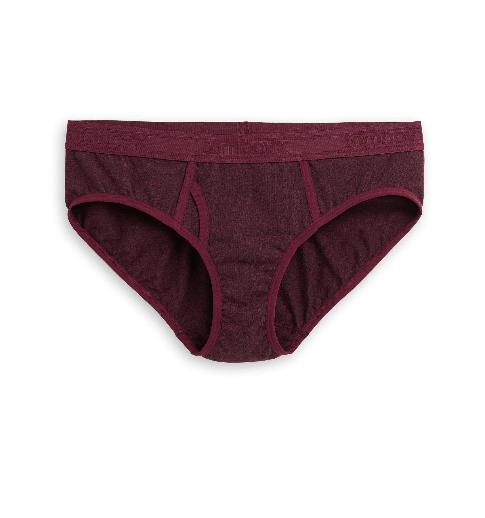 Great Bargains Iconic Briefs - Black Cherry Heather