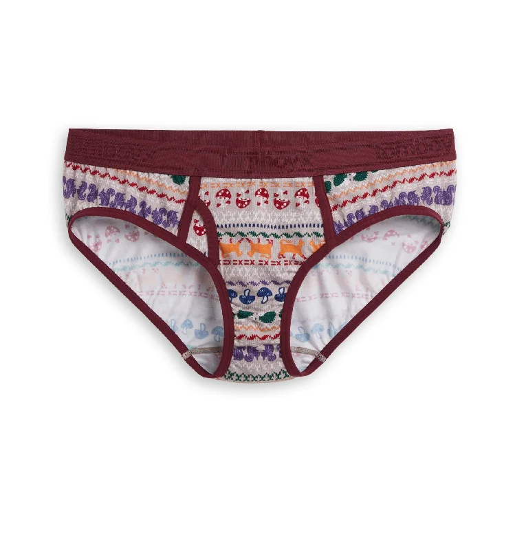 Fantastic Deals Iconic Briefs - Furry Fairisle