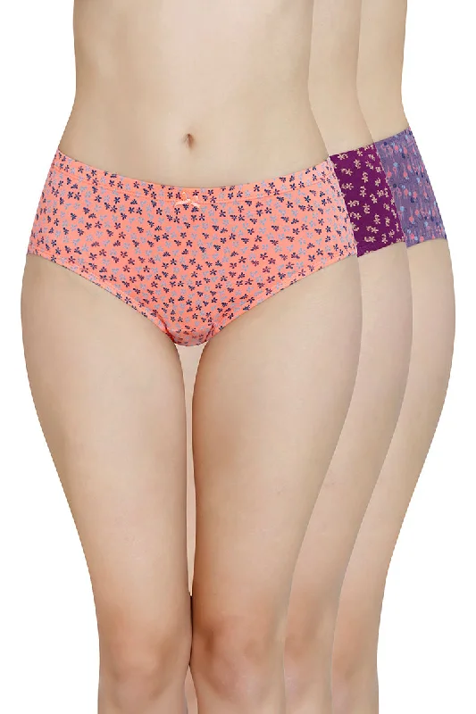 Weekend Discounts You Deserve Inner Elastic Waistband Hipster Panty (Pack of 3)