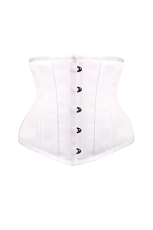 Instant Shape White Satin Underbust