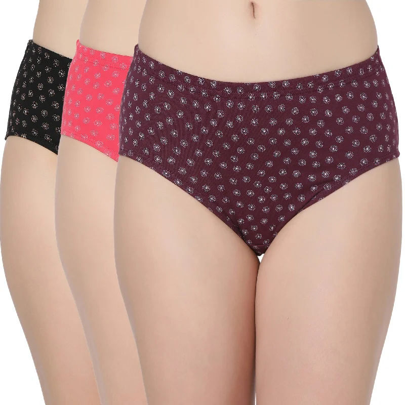 Super Bargain Cotton Printed Hipster Panties-6992