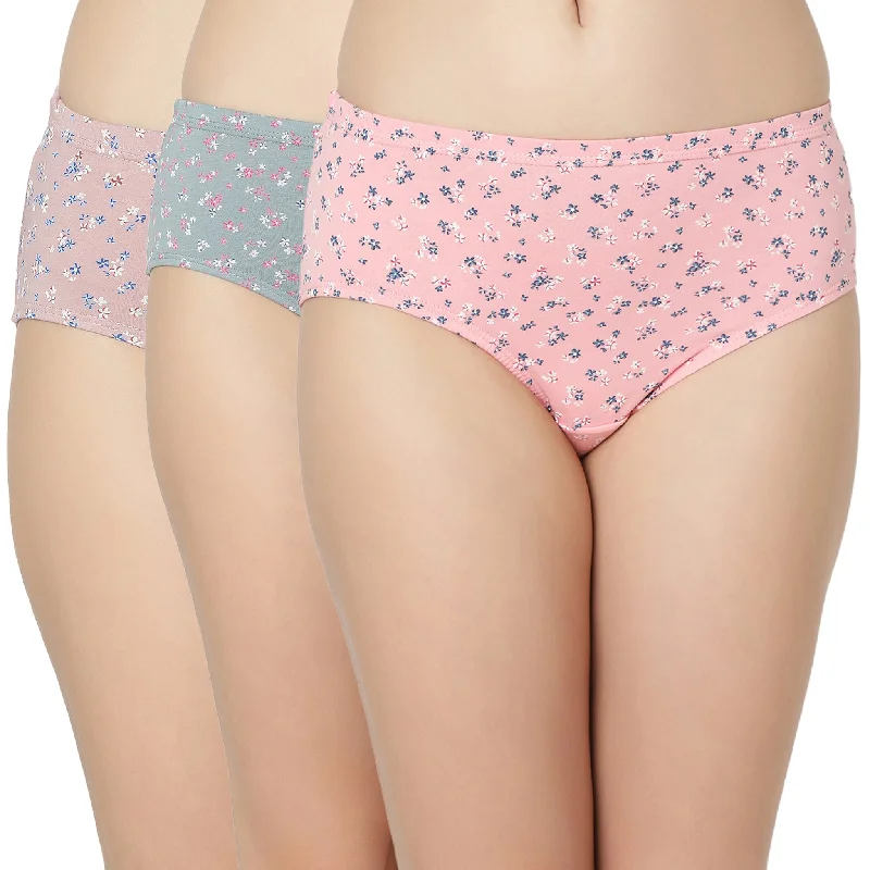 Final Markdown Cotton Printed Hipster Panties-7003