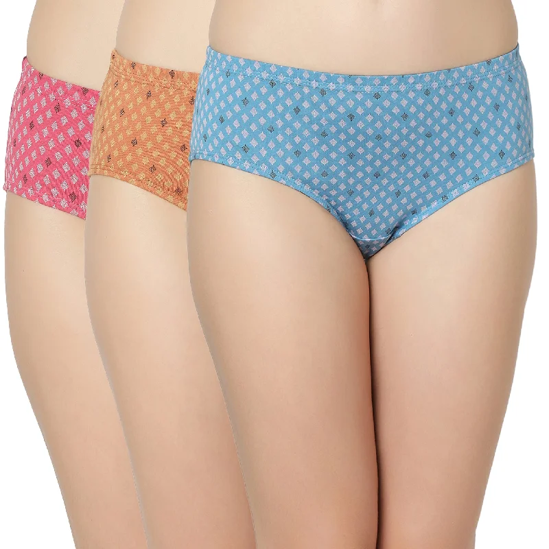 Weekend Offers That Delight Cotton Printed Hipster Panties-7006