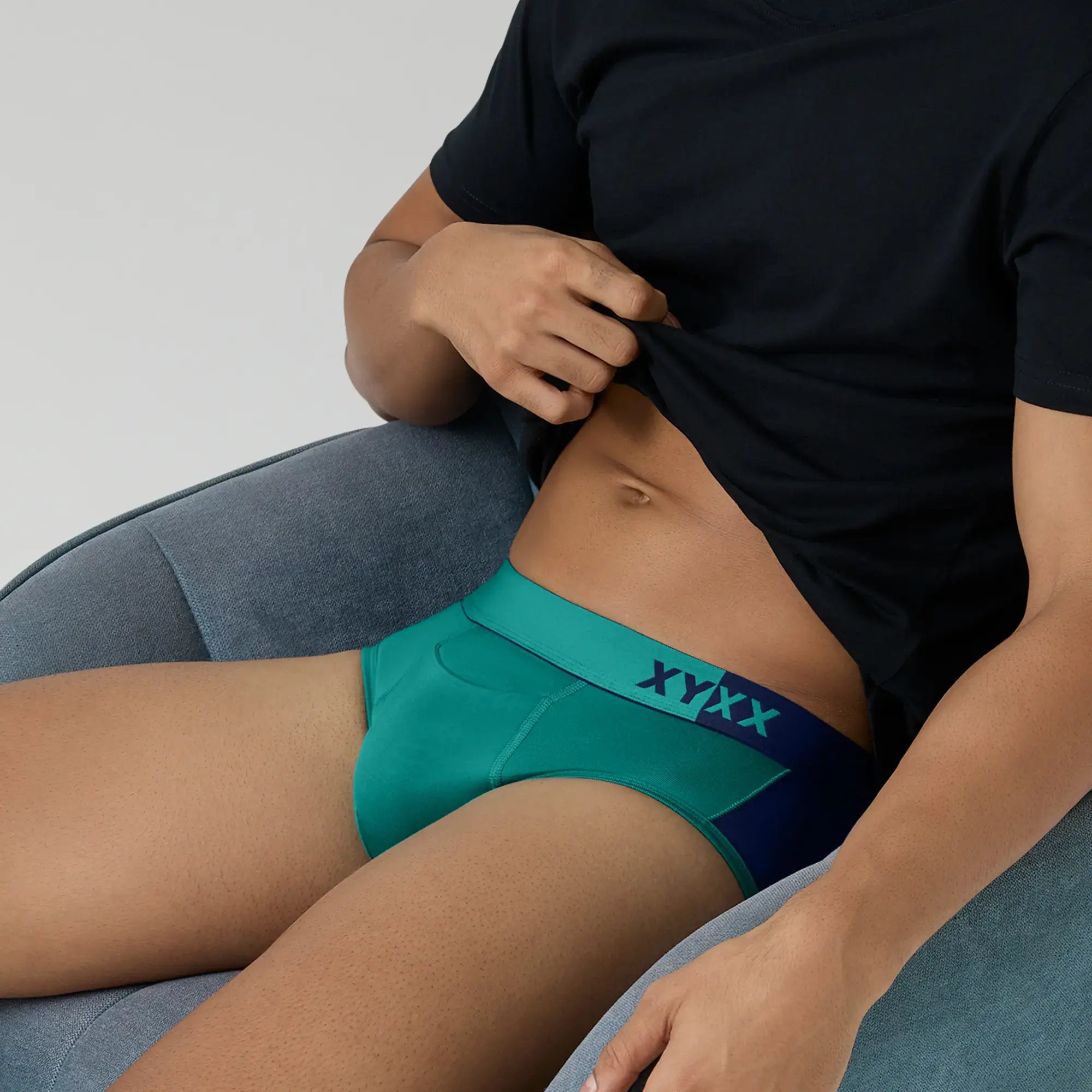 Massive Deal Dualist Modal Briefs Aqua Green