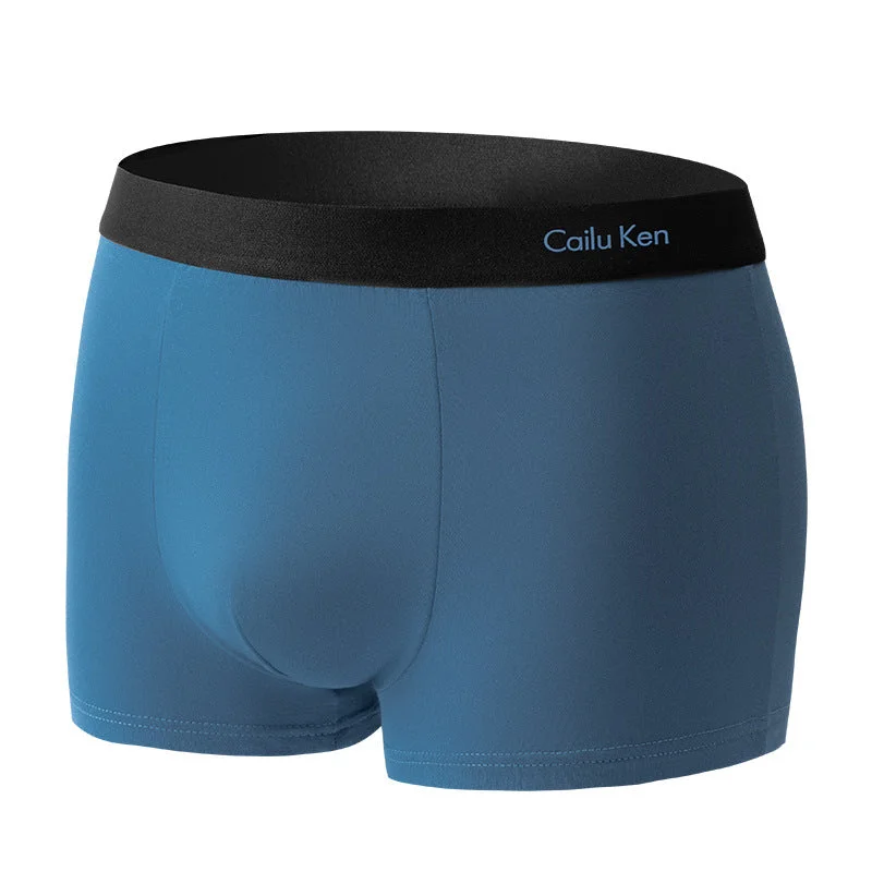 Weekend Bargains to Love Mens Modal Breathable Solid Boxer Briefs