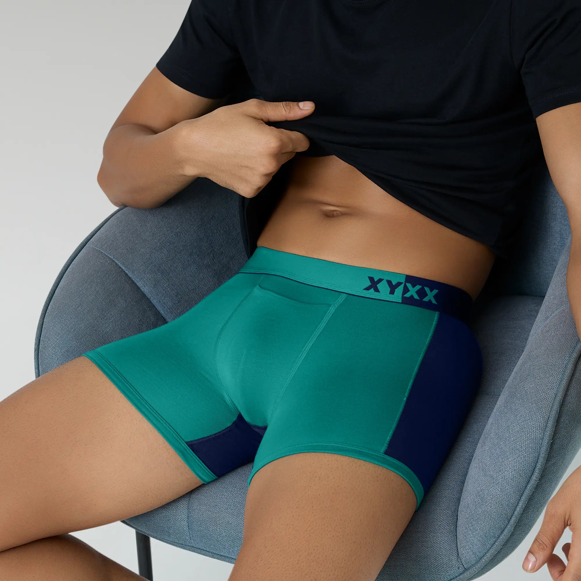 Weekend Special Dualist Modal Trunks Aqua Green