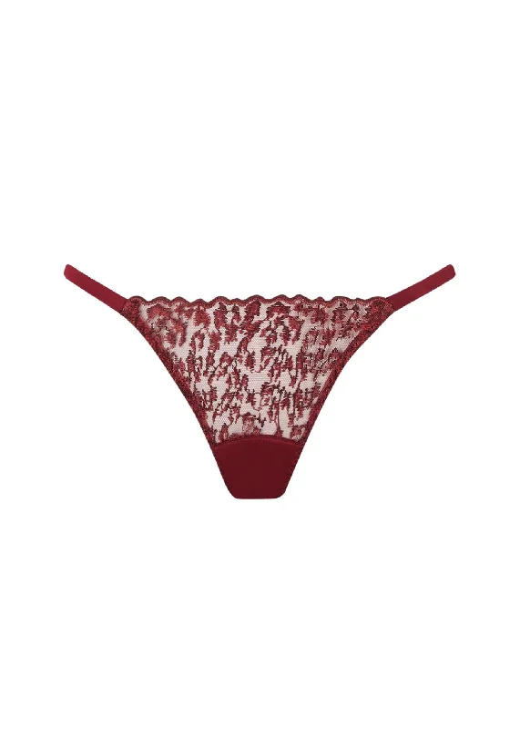 Bonus Savings Lola Brazilian Knicker (Red Leopard)