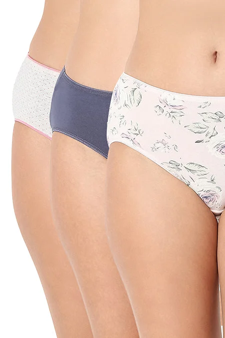 Grand Opening Sale Cotton Printed Hipster Panties-6786